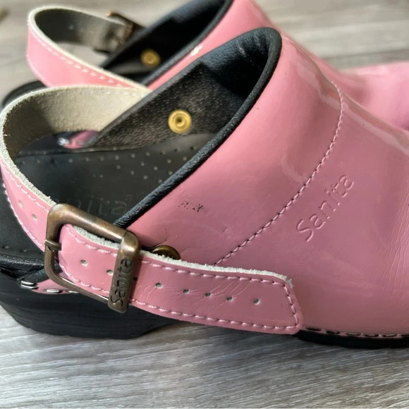 Sanita Freya  Open Patent Leather Clog - Picture 14 of 15